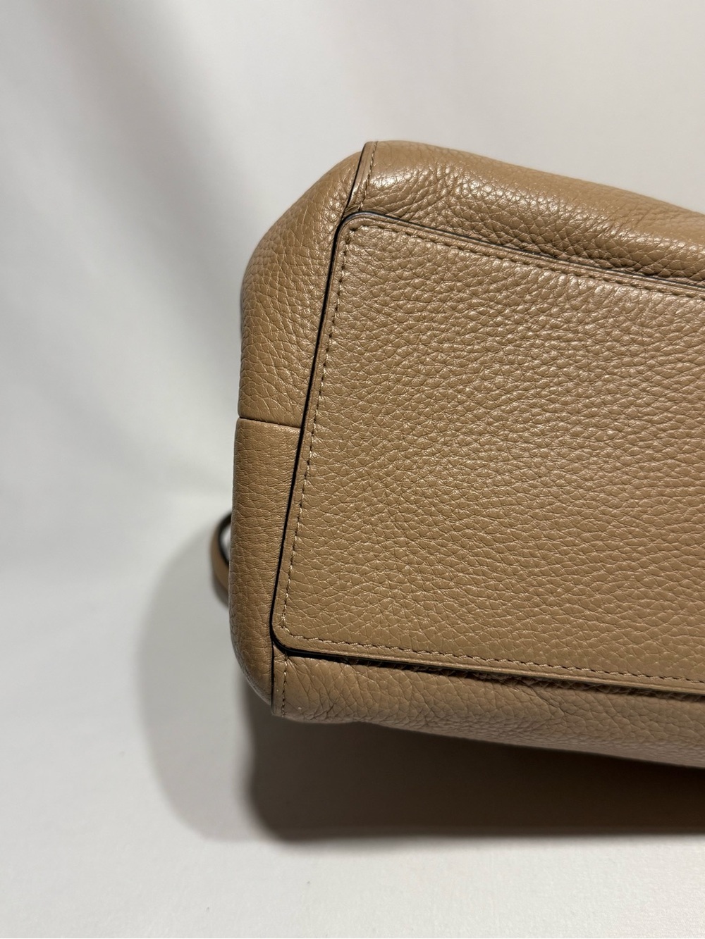 Coach shoulder bag tan pebble leather - Picture 5 of 12